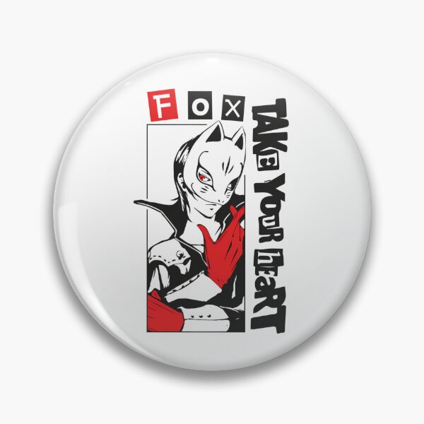 Item preview, Kitsune Masked Vigilante High Contrast Red Glove designed and sold by Tottan.