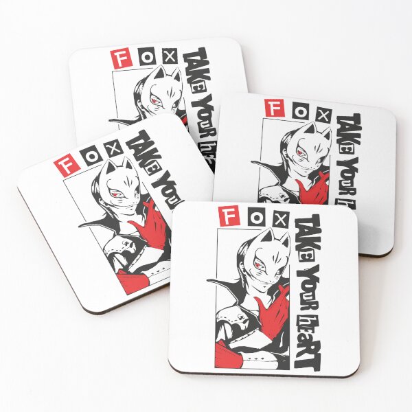 Item preview, Kitsune Masked Vigilante High Contrast Red Glove designed and sold by Tottan.