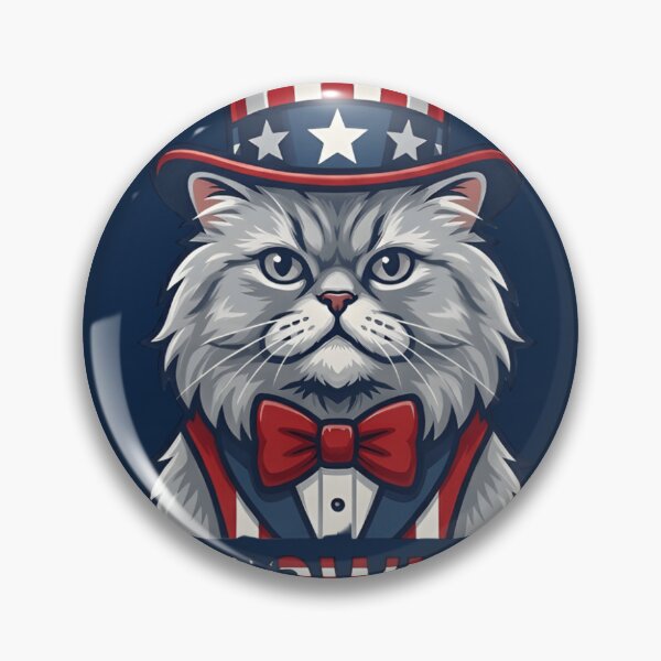 Item preview, Meowica July 4th Cat T-Shirt – Funny Patriotic USA Flag Independence Day Cat Lover Gift designed and sold by ZyxDes.