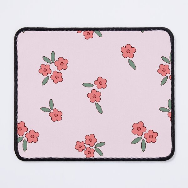 Item preview, Pink Floral Pattern on Lilac – Cute Cottagecore Seamless Design designed and sold by My Gluten Free Life UK.
