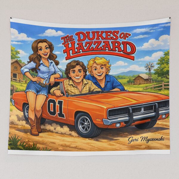 Item preview, The Dukes of Hazzard  January 26, 1979 to February 8, 1985 designed and sold by The Art Queen Of Michigan .