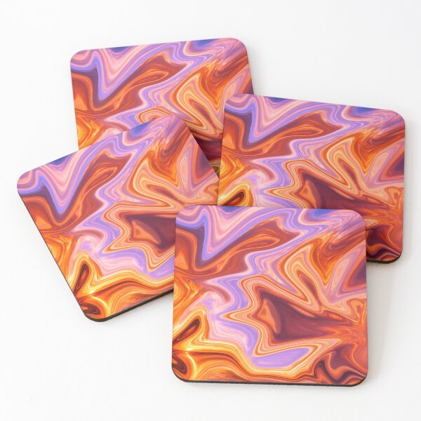 Item preview, Fiery abstract streams of color designed and sold by Sigtrix.