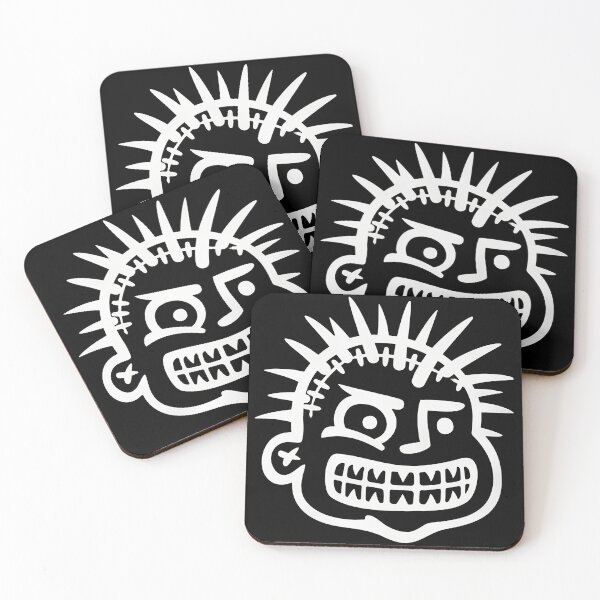 Item preview, Grinning Spiky Head  Illustration designed and sold by sawsan-art.