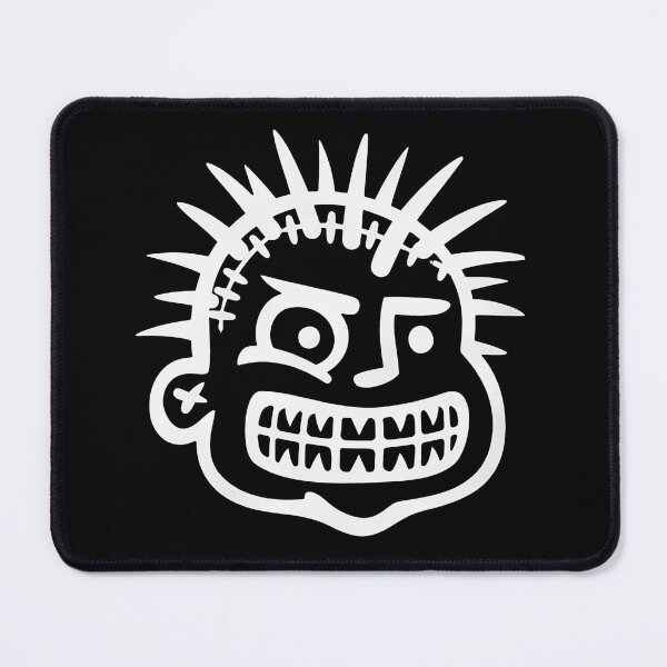 Item preview, Grinning Spiky Head Illustration designed and sold by sawsan-art.