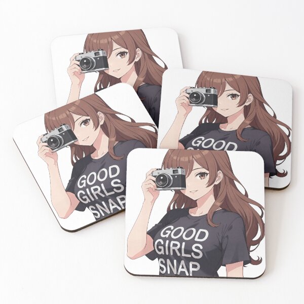 Item preview, Good Girls Snap Funny Film Photography Anime Girl designed and sold by Amber Sky Creations.