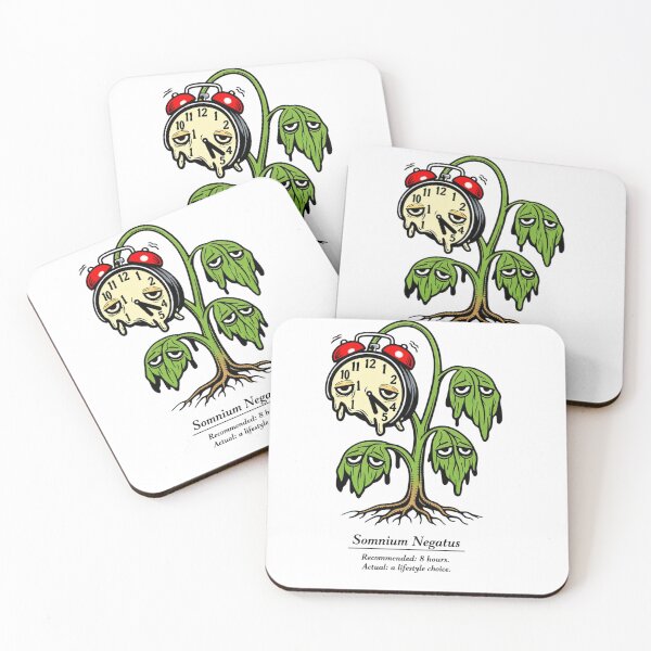 Item preview, Somnium Negatus Funny Sleep Deprivation Plant Gift designed and sold by Print Loft.