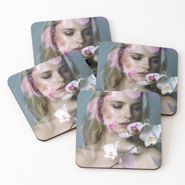 Item preview, Melancholy Orchid Blonde Portrait designed and sold by ToxicInkArt.
