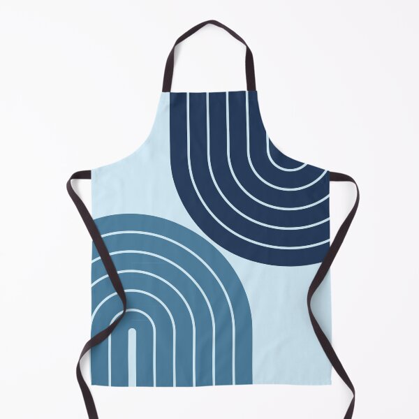 Item preview, Retro Arches Geometric Boho Throw Pillow in Ocean Breeze Theme designed and sold by nineFlorals.