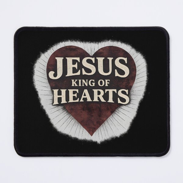 Item preview, Jesus King of Hearts Playing Card Design | Christian Poker & Faith Graphic designed and sold by Lina Caro.