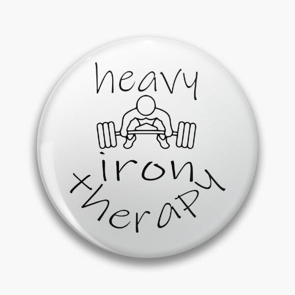 Item preview, Heavy Iron Therapy Gym Motivation designed and sold by sednalafandy79.