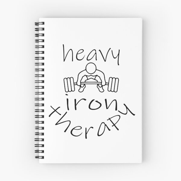 Item preview, Heavy Iron Therapy Gym Motivation designed and sold by sednalafandy79.