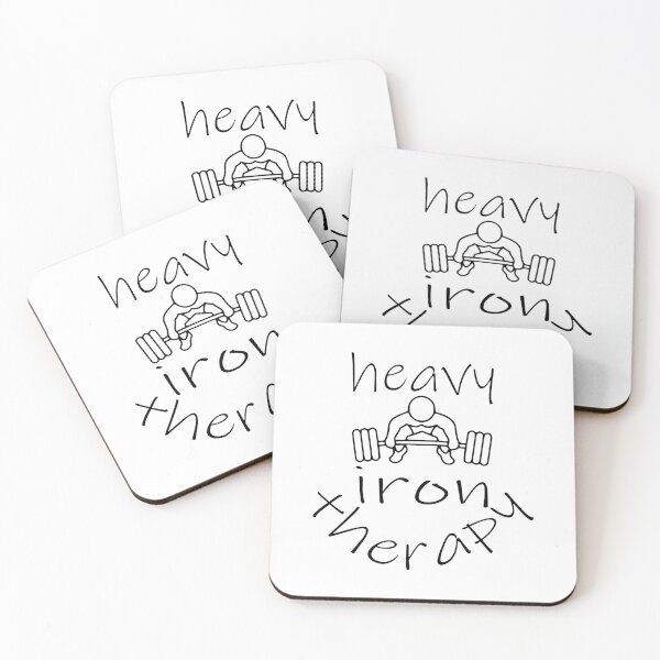 Item preview, Heavy Iron Therapy Gym Motivation designed and sold by sednalafandy79.