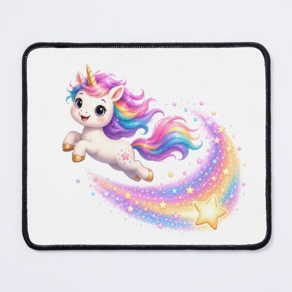 Item preview, Cute Kawaii Unicorn Shooting Star Galaxy Ride designed and sold by Seculinator.