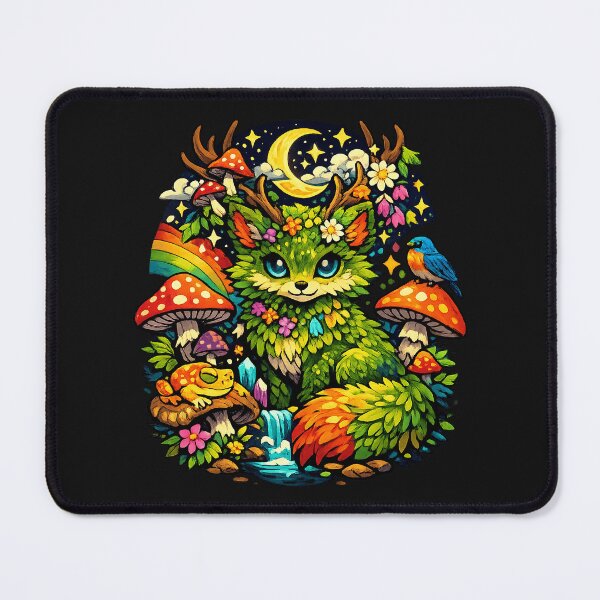 Item preview, Moonbloom Grovekeeper Spirit designed and sold by LorraineMoatina.