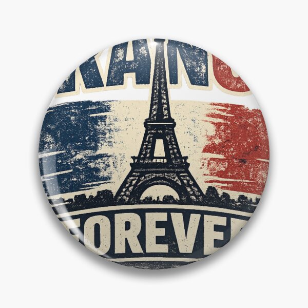 Item preview, France Forever Vintage Eiffel Tower Flag designed and sold by PACS0011.