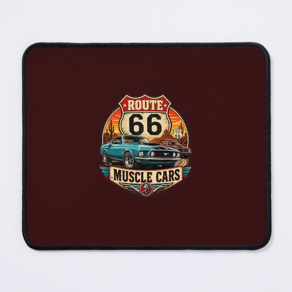 Item preview, Route 66 Muscle Cars – Vintage American Car Design designed and sold by VERYOLDROAD BY AXTON BROWNING .