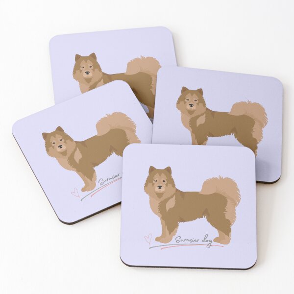Item preview, Eurasier Dog Illustration designed and sold by AnulaArt.