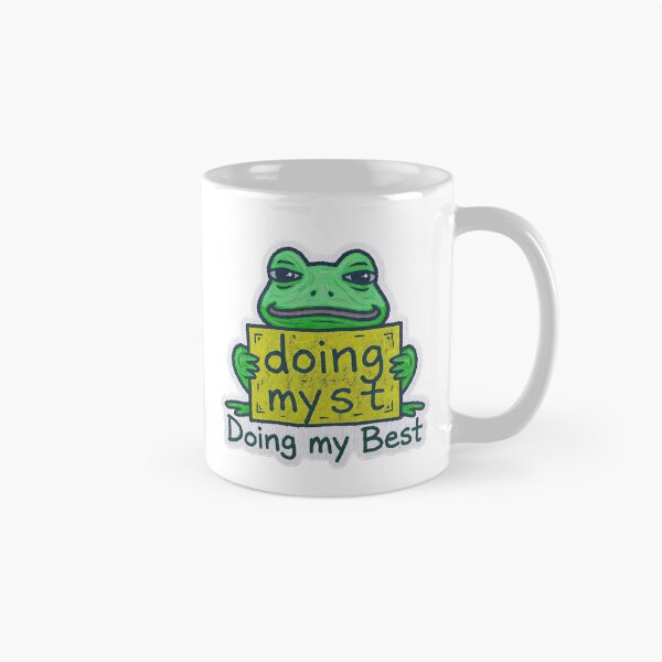 Item preview, Doing My Best MS Paint Frog Anti Design Funny Design designed and sold by BooDesignStudio.