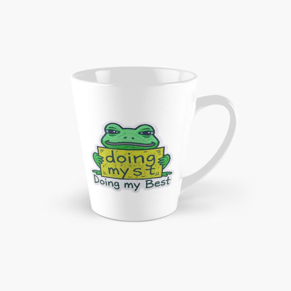 Item preview, Doing My Best MS Paint Frog Anti Design Funny Design designed and sold by BooDesignStudio.