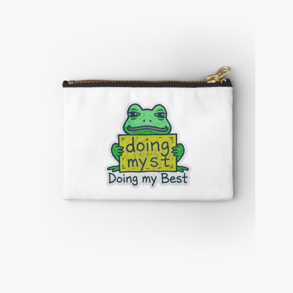 Item preview, Doing My Best MS Paint Frog Anti Design Funny Design designed and sold by BooDesignStudio.