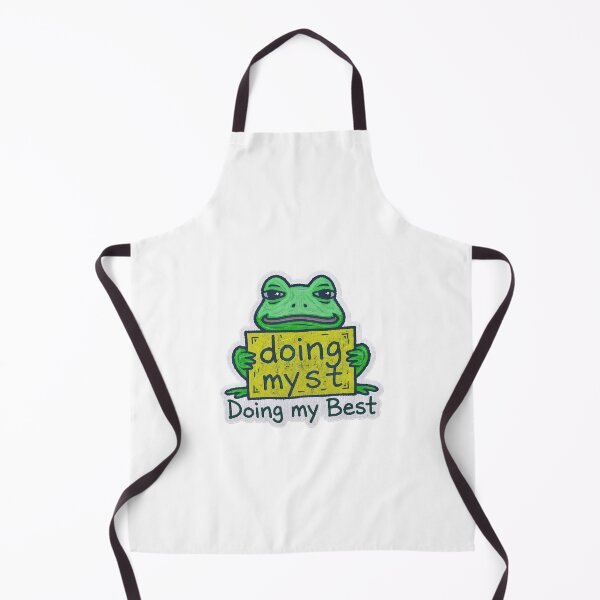 Item preview, Doing My Best MS Paint Frog Anti Design Funny Design designed and sold by BooDesignStudio.