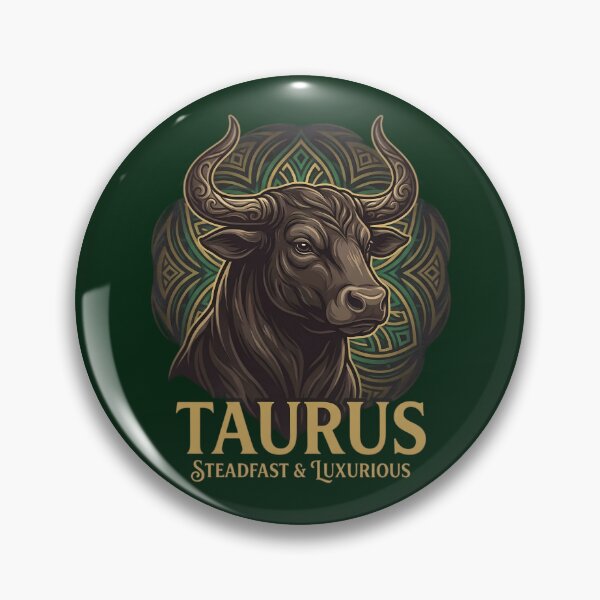 Item preview, Taurus Horoscope Sticker | Daily Astrology Prediction Bull Design | Taurus Zodiac Sign Gift for Astrology Lovers designed and sold by Bhaskar Digital Art.