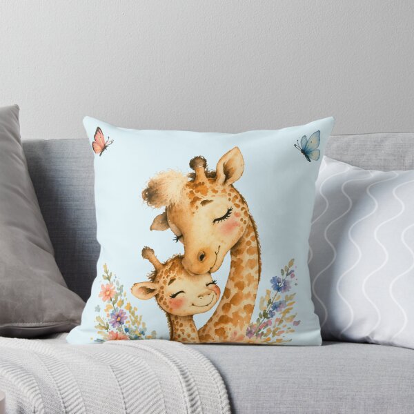 Item preview, You Make Life an Adventure - Mother and Child Giraffe designed and sold by inspired-works.