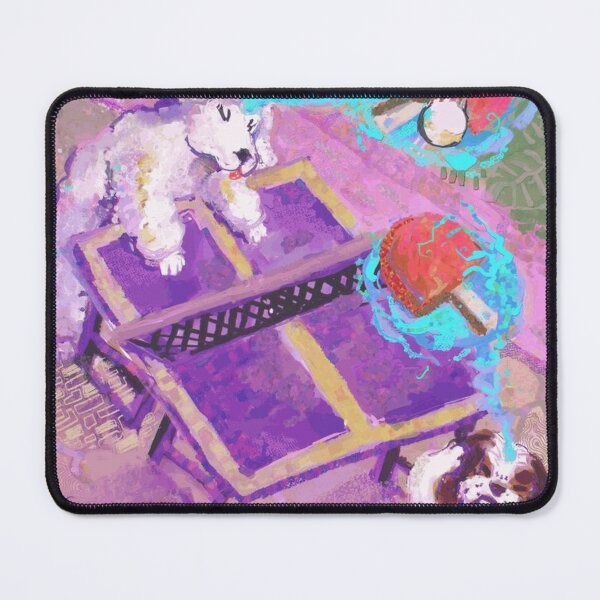 Item preview, Magic Poodle Duel designed and sold by RobinWaverly.