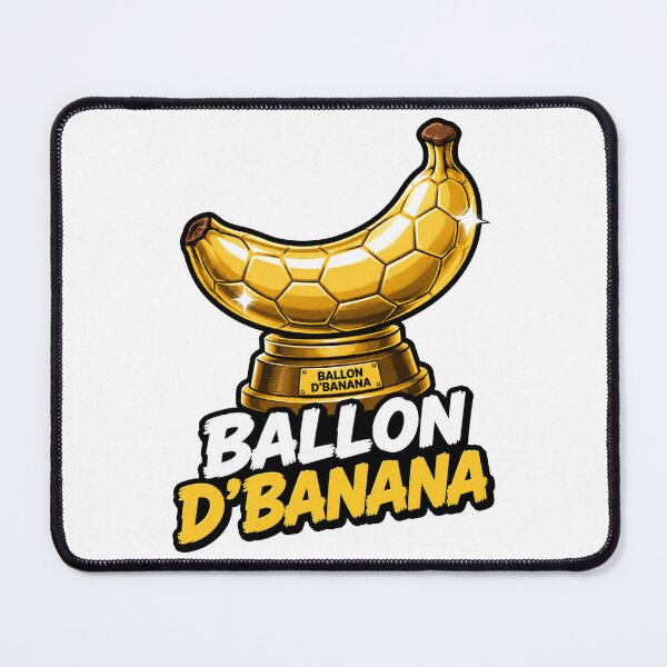 Item preview, Ballon D'Banana Soccer Trophy Meme designed and sold by MonkiFlipp.