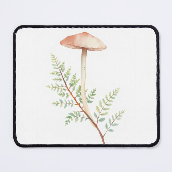 Item preview, Minimalist Watercolor Botanical Mushroom Fine Art designed and sold by Vida e Arte.