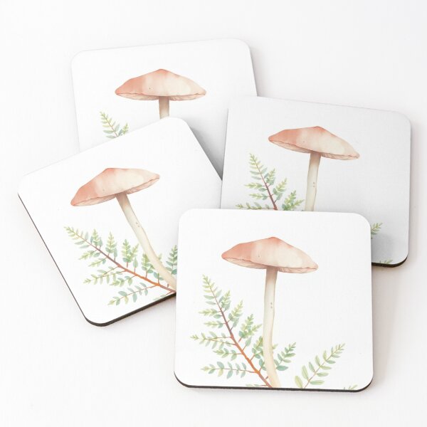 Item preview, Minimalist Watercolor Botanical Mushroom Fine Art designed and sold by Vida e Arte.