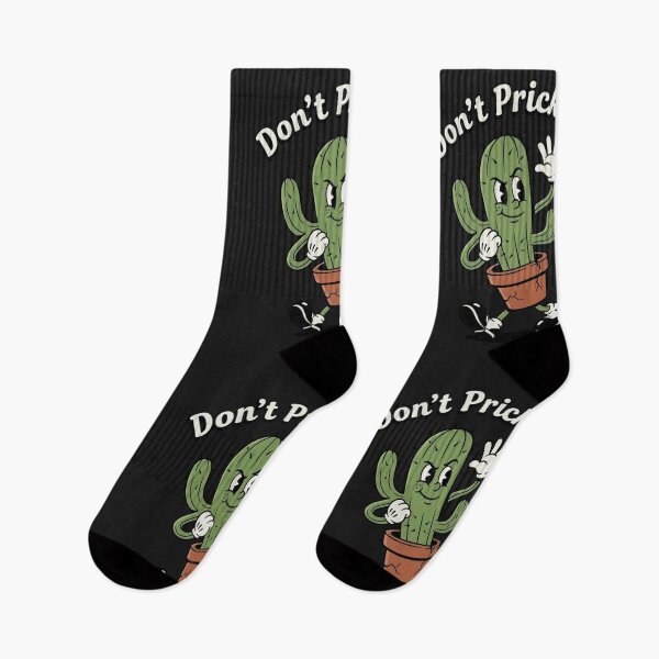 Item preview,  Don't Prickle Me Retro Cactus Cartoon Vintry Off designed and sold by VintryOff.