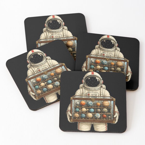 Item preview, Keeper of Worlds – Astronaut Planet Collector designed and sold by the-dovlat.