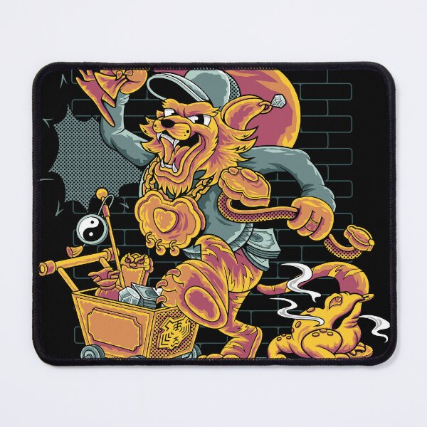 Item preview, Cool Streetwear Tiger Character Collecting Wealth designed and sold by Lexkon Liu's art.