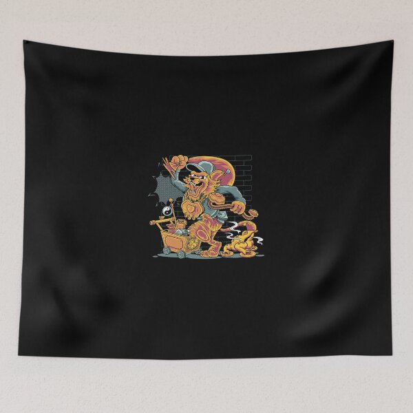 Item preview, Cool Streetwear Tiger Character Collecting Wealth designed and sold by Lexkon Liu's art.