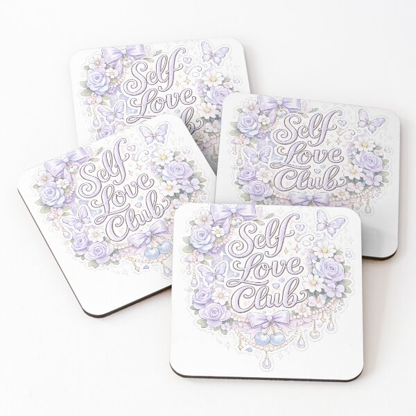 Item preview, Self Love Club Lavender Coquette Sticker designed and sold by SmartDealer.