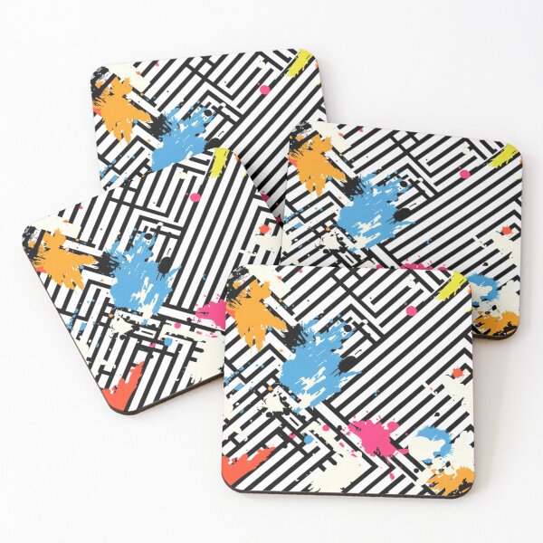 Item preview, Modern Graffiti Maze Pattern – Urban Street Art Abstract Design designed and sold by My Gluten Free Life UK.