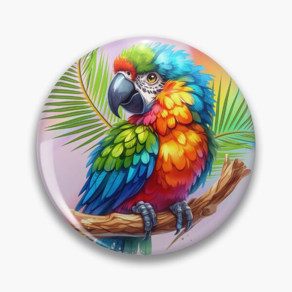 Item preview, Tropical Rainbow Macaw designed and sold by gomood.