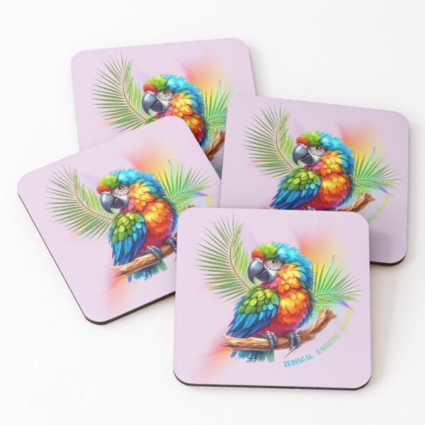 Item preview, Tropical Rainbow Macaw designed and sold by gomood.