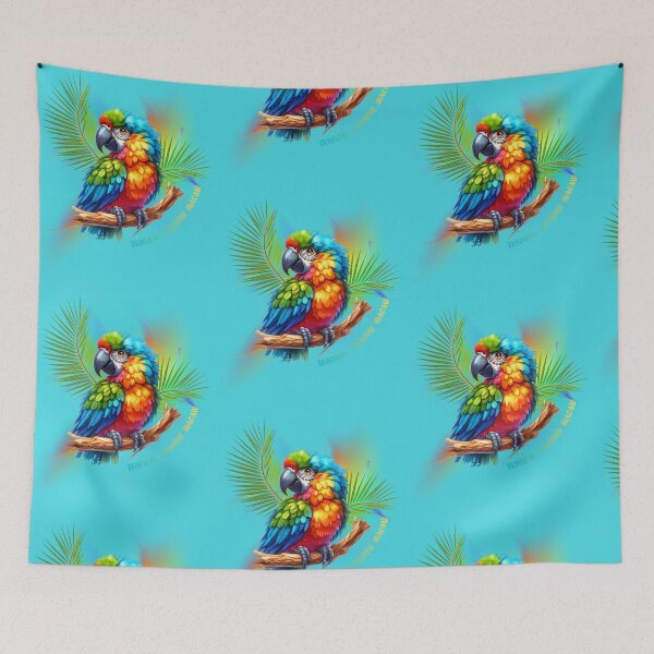 Item preview, Tropical Rainbow Macaw designed and sold by gomood.
