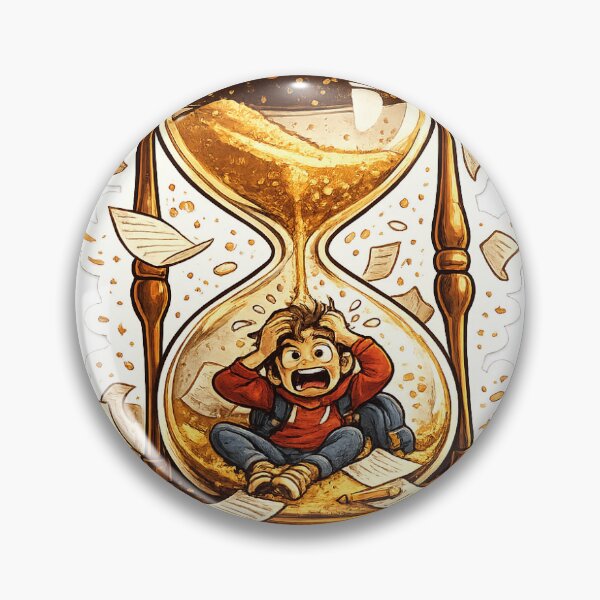 Item preview, Running Out of Time Sticker designed and sold by InkPixell.