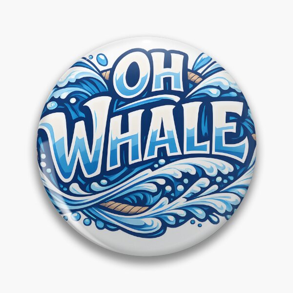 Item preview, Oh Whale Funny Water Pun designed and sold by Byte-shirt.