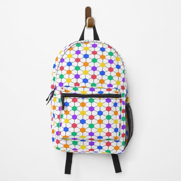 Item preview, Bright Colourful Soccer Ball Hexagon Pattern designed and sold by BlackthornDsign.
