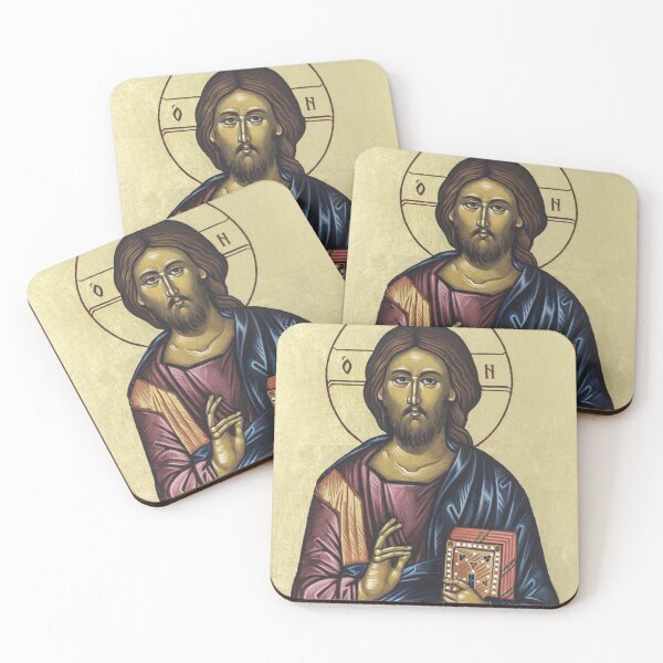 Item preview, Jesus Christ "Blessing" icon designed and sold by LinaDesign Store.