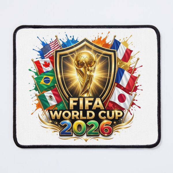 Item preview, FIFA World Cup Vibes 2026 | Premium Football Fan Graphic T-Shirt designed and sold by Nik-Fashions.