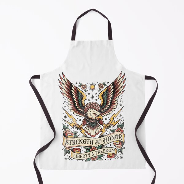 Item preview, Águila tattoo old school designed and sold by Mario-Mora-Art.