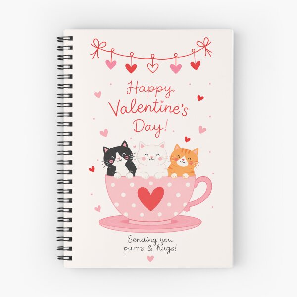 Item preview, Funny Cat Valentine's Day Cards Collection designed and sold by Ioanna-Studio.