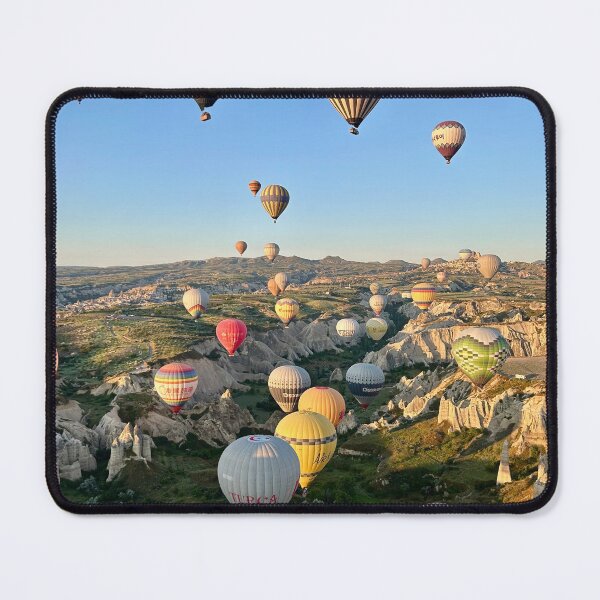 Item preview, Hot air balloons on a summer morning. designed and sold by ninjapineapple.