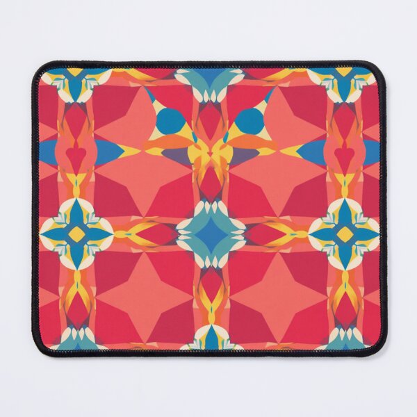 Item preview, Bright Geometric Kaleidoscope Pattern – Retro Abstract Design designed and sold by My Gluten Free Life UK.