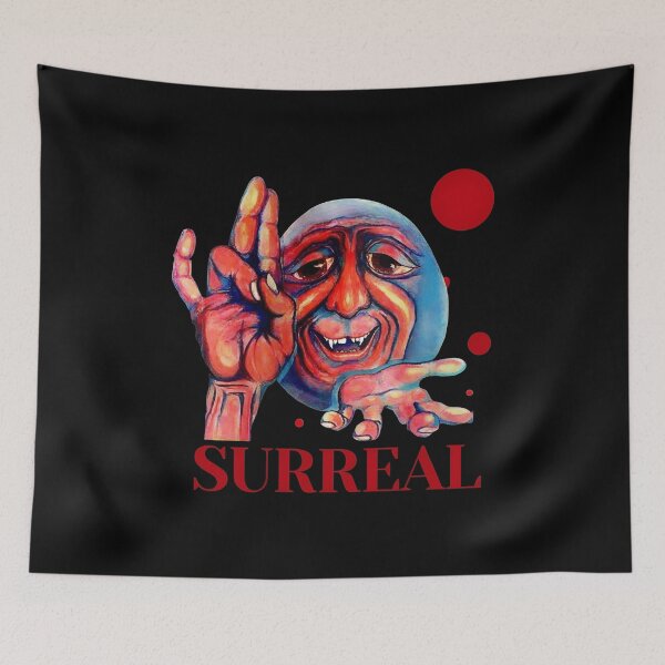 Item preview, Vibrant Moon Face Hand Gesture Design designed and sold by Nort-Surcorm.